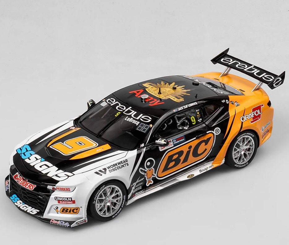 1:18 Chevrolet Camaro ZL1 Jack Le Brocq #9 2024 Perth Supersprint Erebus Motorsport Authentic Collectables