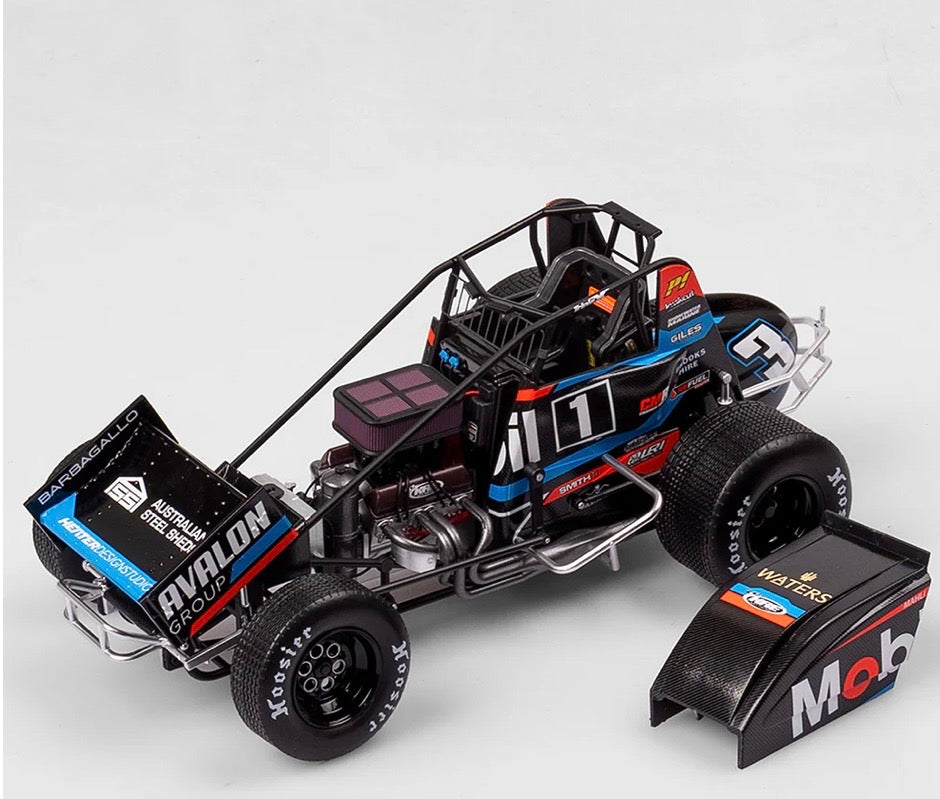 1:18 Williamson Motorsport Callum Williamson #W3 Sprintcar  2024  High Limit International Perth Authentic Collectables