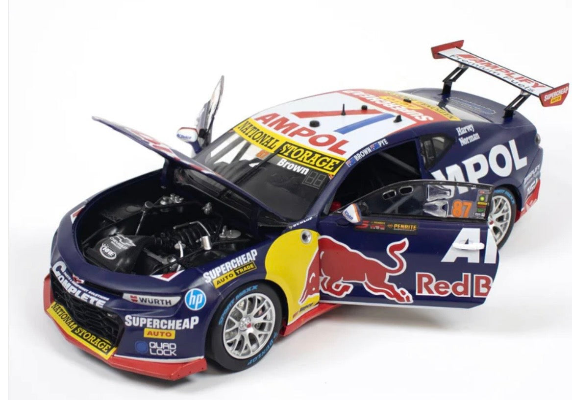 1:18 Chevrolet Camaro Red Bull Ampol Racing Will Brown Scott PYE #87 2024 Penrite Oil Sandown 500 Winner Biante
