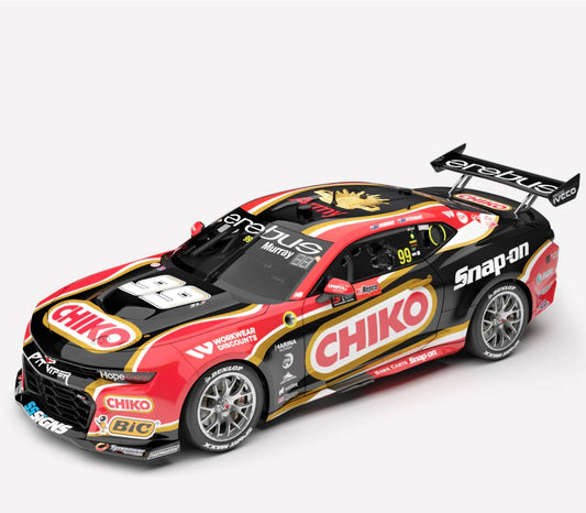 1:43 Erebus Motorsport Cooper Murray Jobe Stewart #99 2025 Bathurst  Chevrolet Camaro Authentic Collectables Pre-Order