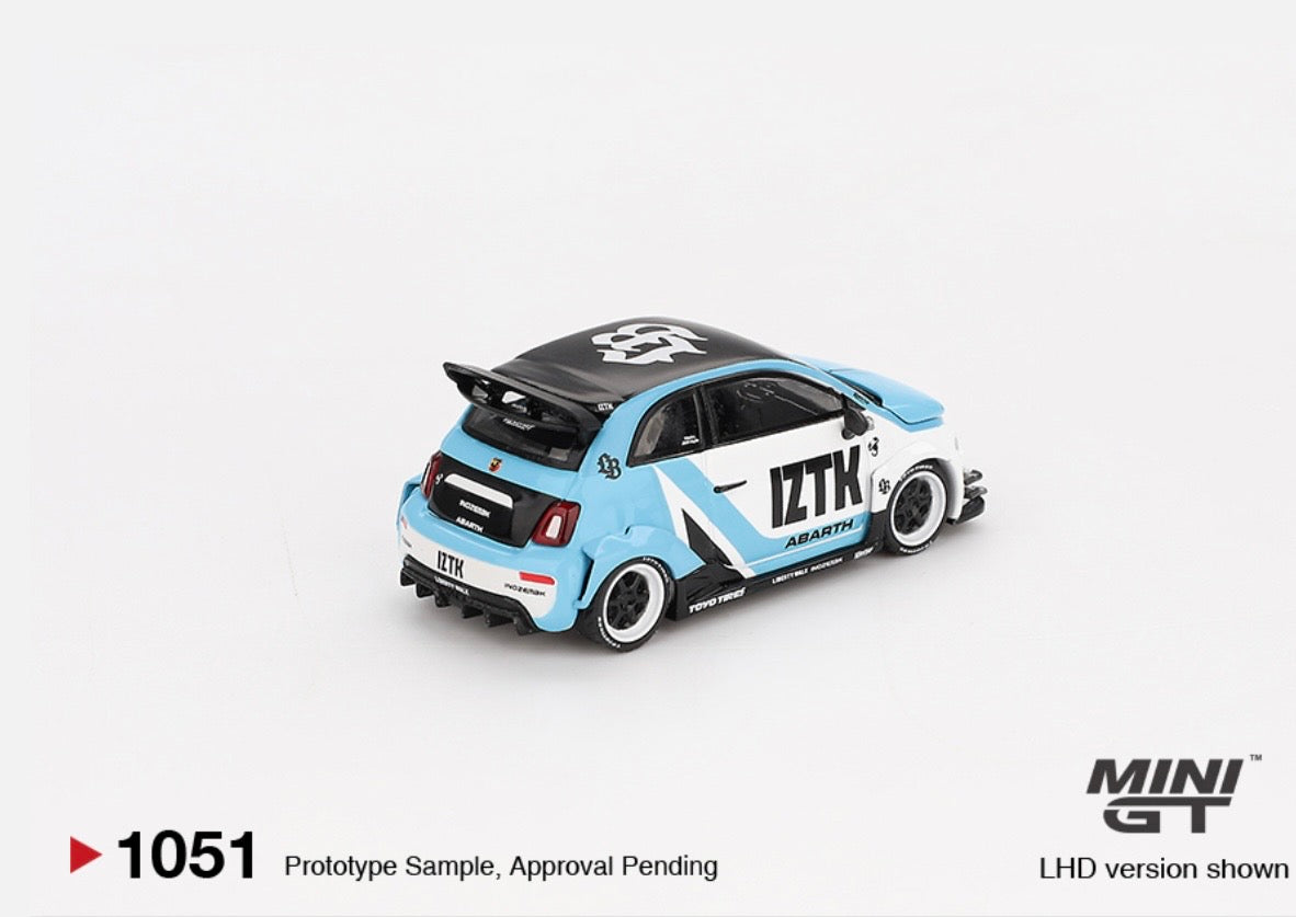 1:64 LB-Works x Abas Works Abarth 595 IZTK Mini GT 1051