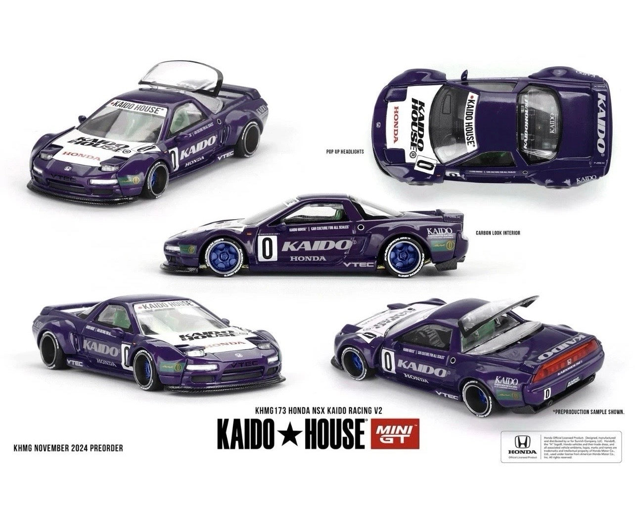 1:64 Honda NSX Kaido Racing V2 #173 Kaido House