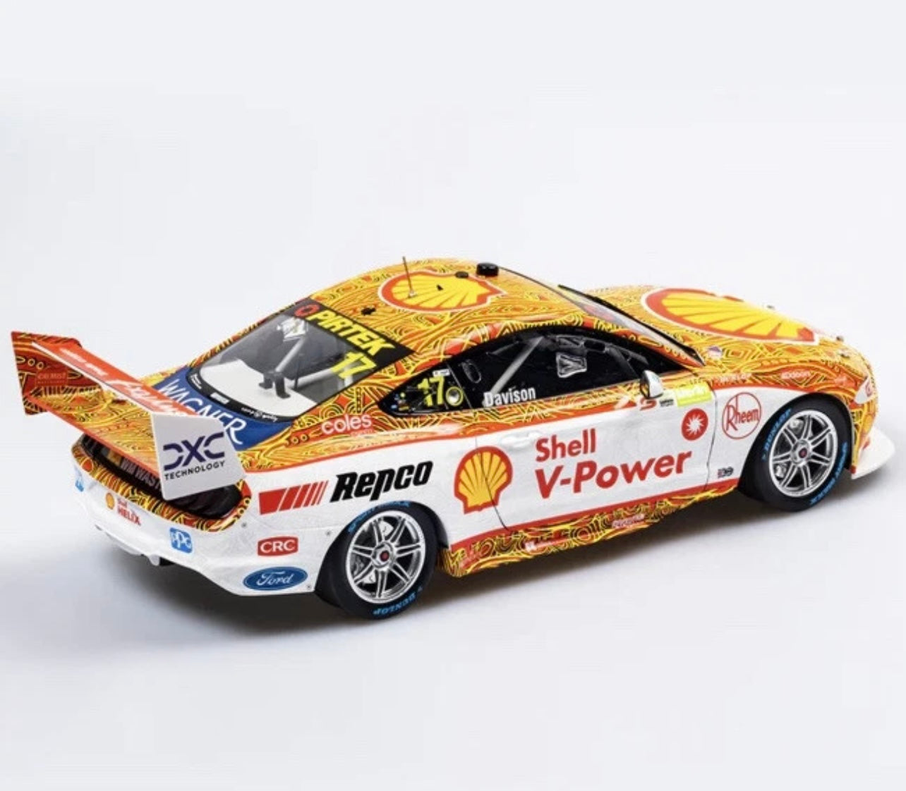 1:18 Ford Mustang GT #17 Will Davison Shell V- Power Racing Team 2022 Darwin Triple Crown Authentic Collectables