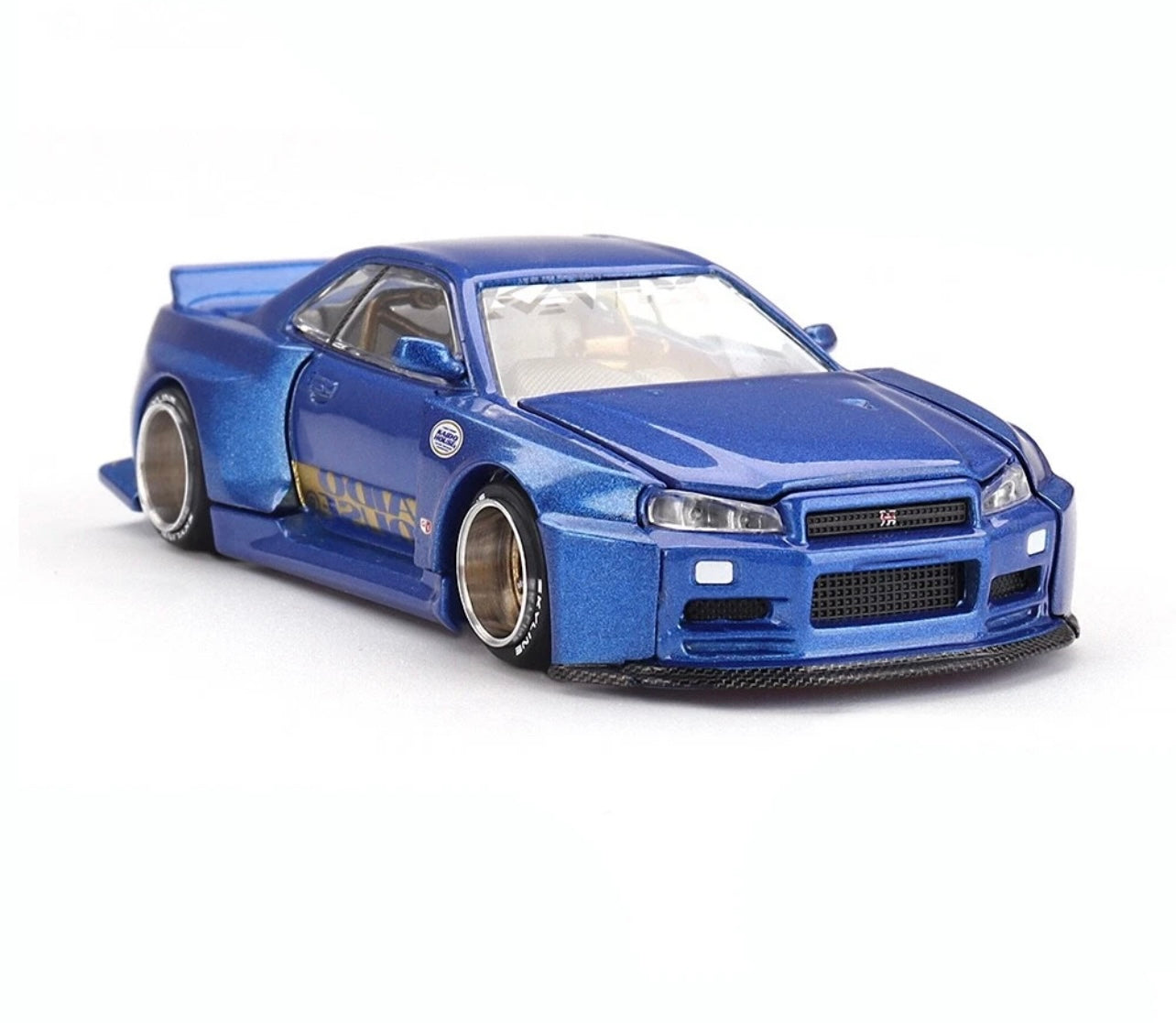 1:64 Nissan Skyline GT-R (R34) Kaido Works Shinjuku V2 #158 Kaido House