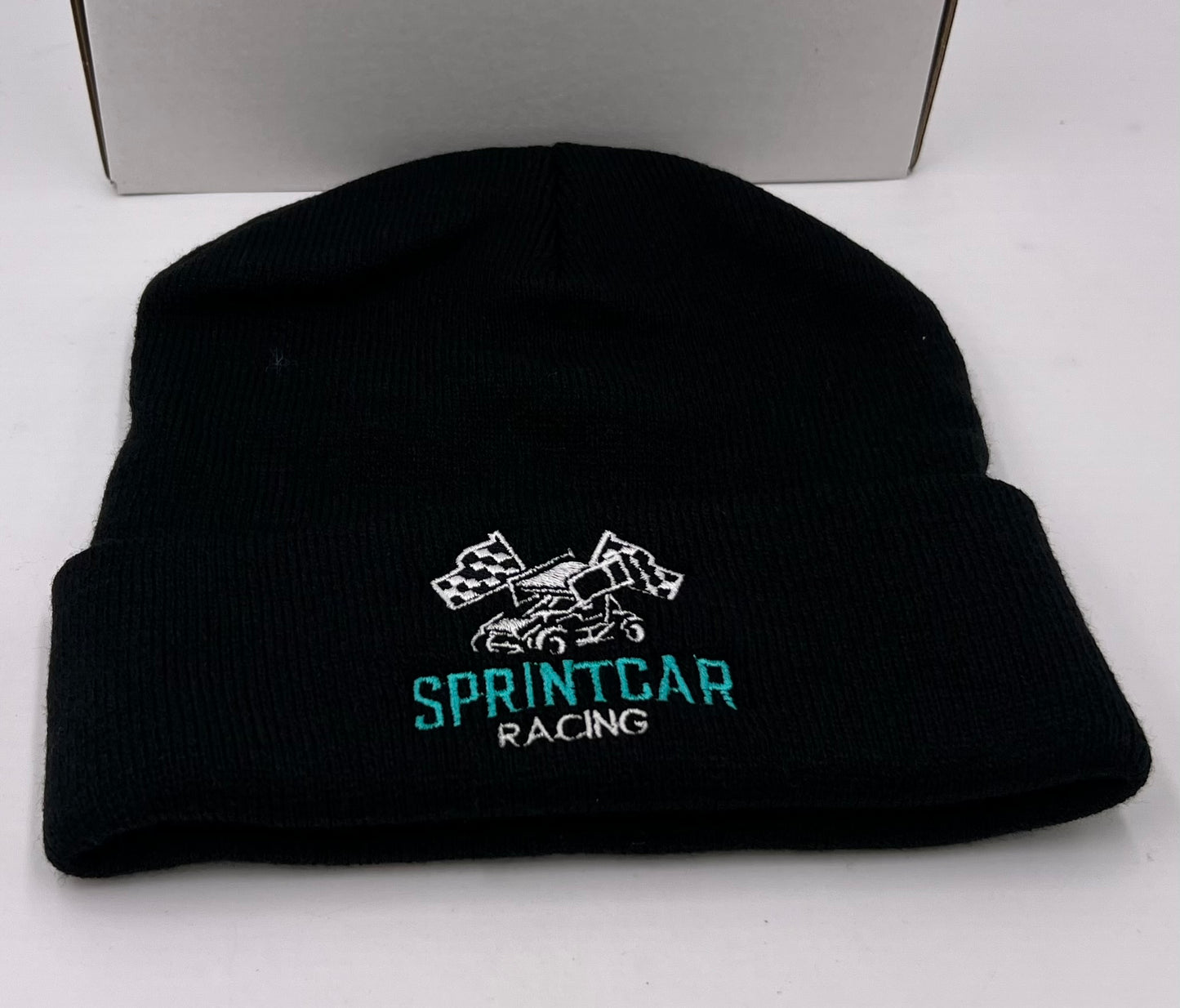 Sprintcar Racing Embroidered Beanie