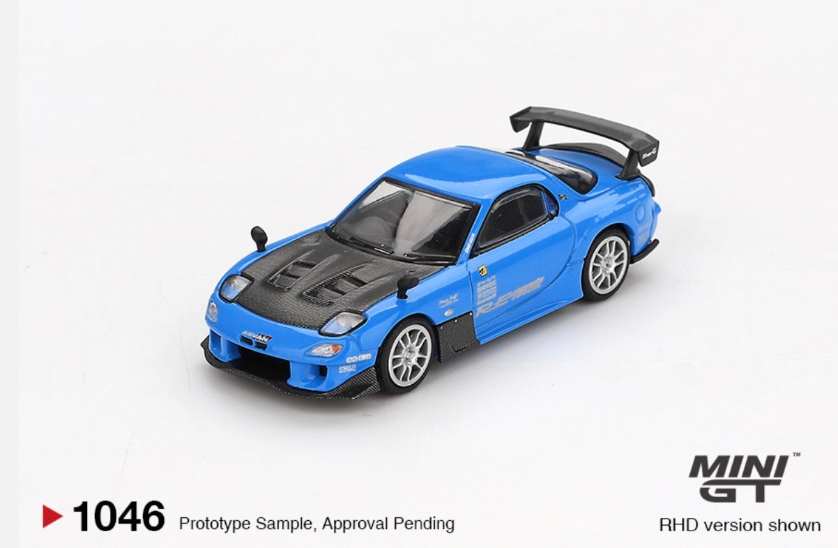 1:64 Mazda RX-7 RE Amemiya 20B NA 3Rotor-7 Ama- san Go Mini GT 1046