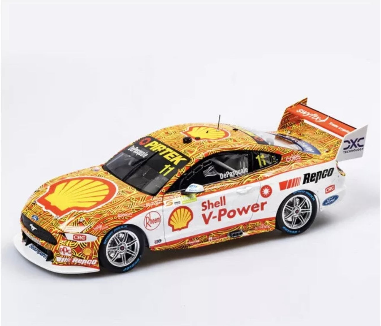 1:18 Ford Mustang GT #11 Anton DePasquale Shell V- Power 2022 Darwin Triple Crown Authentic Collectables