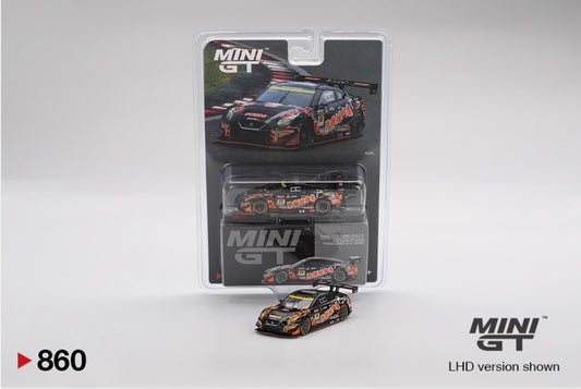 1:64 Nissan GT-R Nismo GT3 #10 Ponos Gainer GT-R 2023 Super Sprint Series Mini GT 860