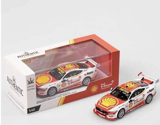 1:43 Shell V-Power Racing Team Will Davison #17 2025 Supercars Championship Season Ford Mustang GT Authentic Collectables