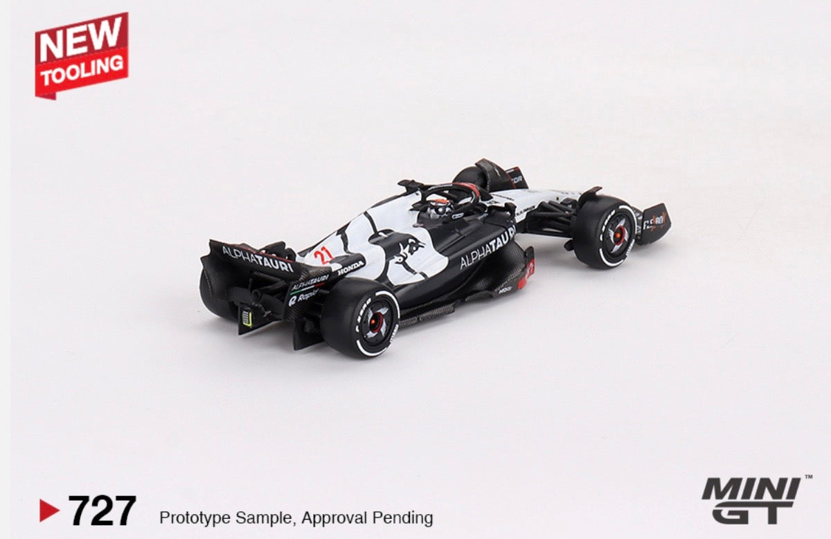 1:64 AlphaTauri AT04 #21 2023 F1 2023 Australian GP Nyck de Vries Mini GT 727
