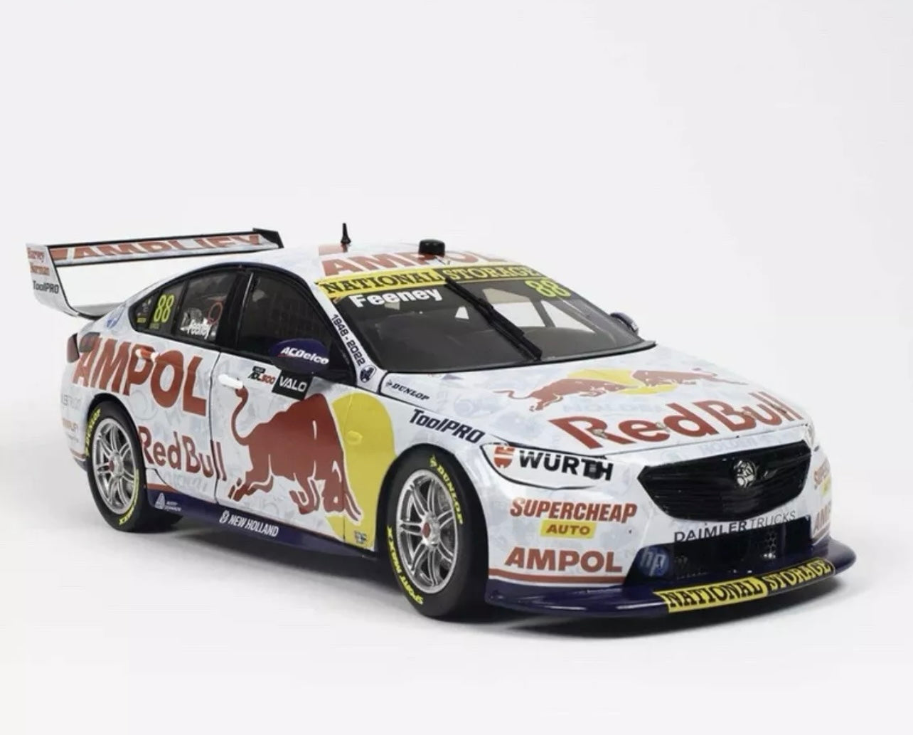 1:43 Broc Feeney #88 RBAR 2022 Valo Adelaide 500 Race 34 Winner Holden ZB Commodore Biante