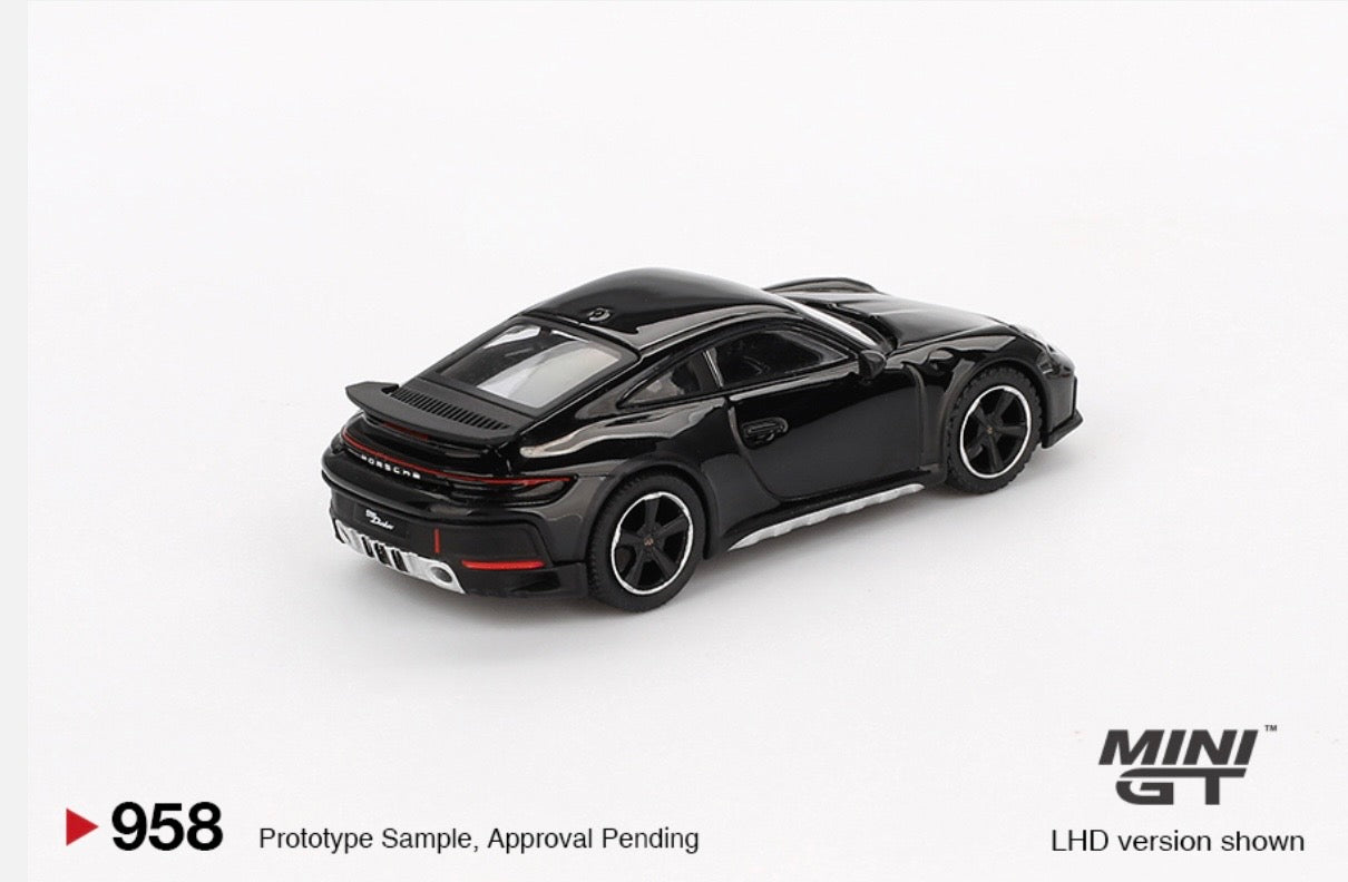 1:64 Porsche 911 Dakar Black Mini GT 958