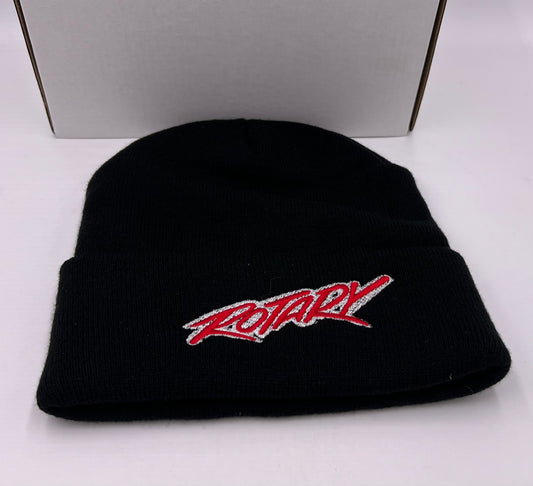 Rotary Embroidered Beanie