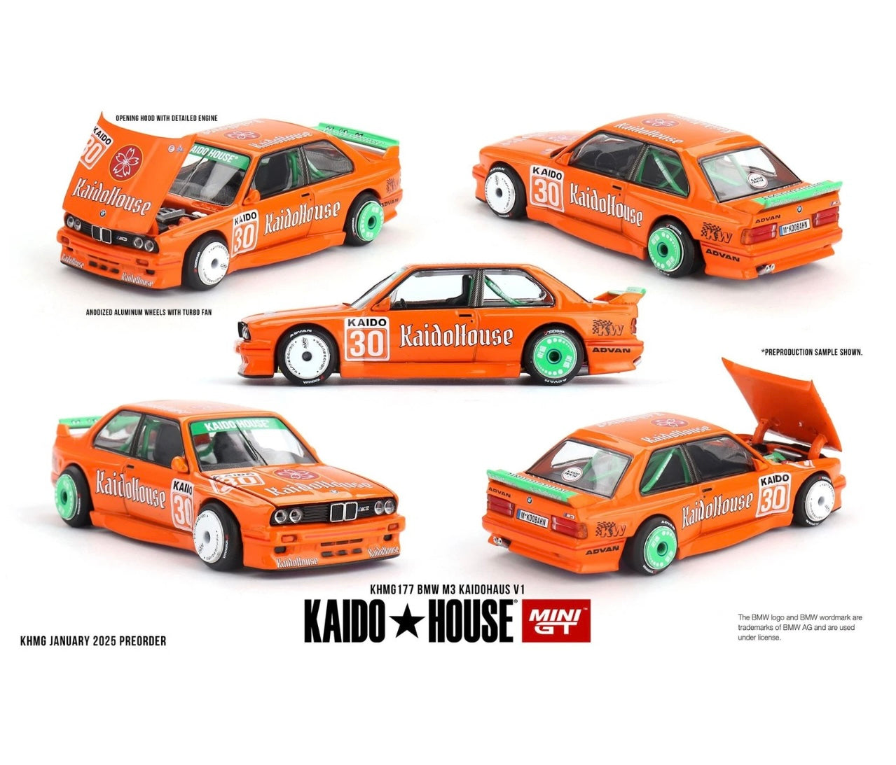 1:64 BMW M3 KaidoHaus V1 #177 Kaido House