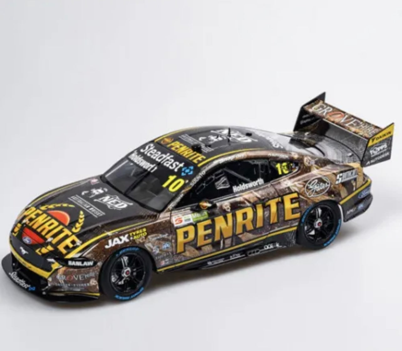 1:18 Lee Holdsworth #10 Ford Mustang GT Penrite Racing 2022 Darwin Indigenous Livery Authentic Collectables