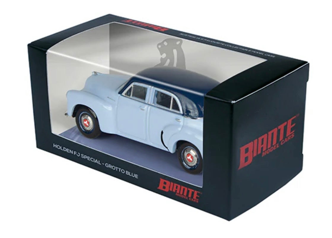 1:64 Holden FJ -225 Special Sedan Grotto Blue / Brenton Blue Biante