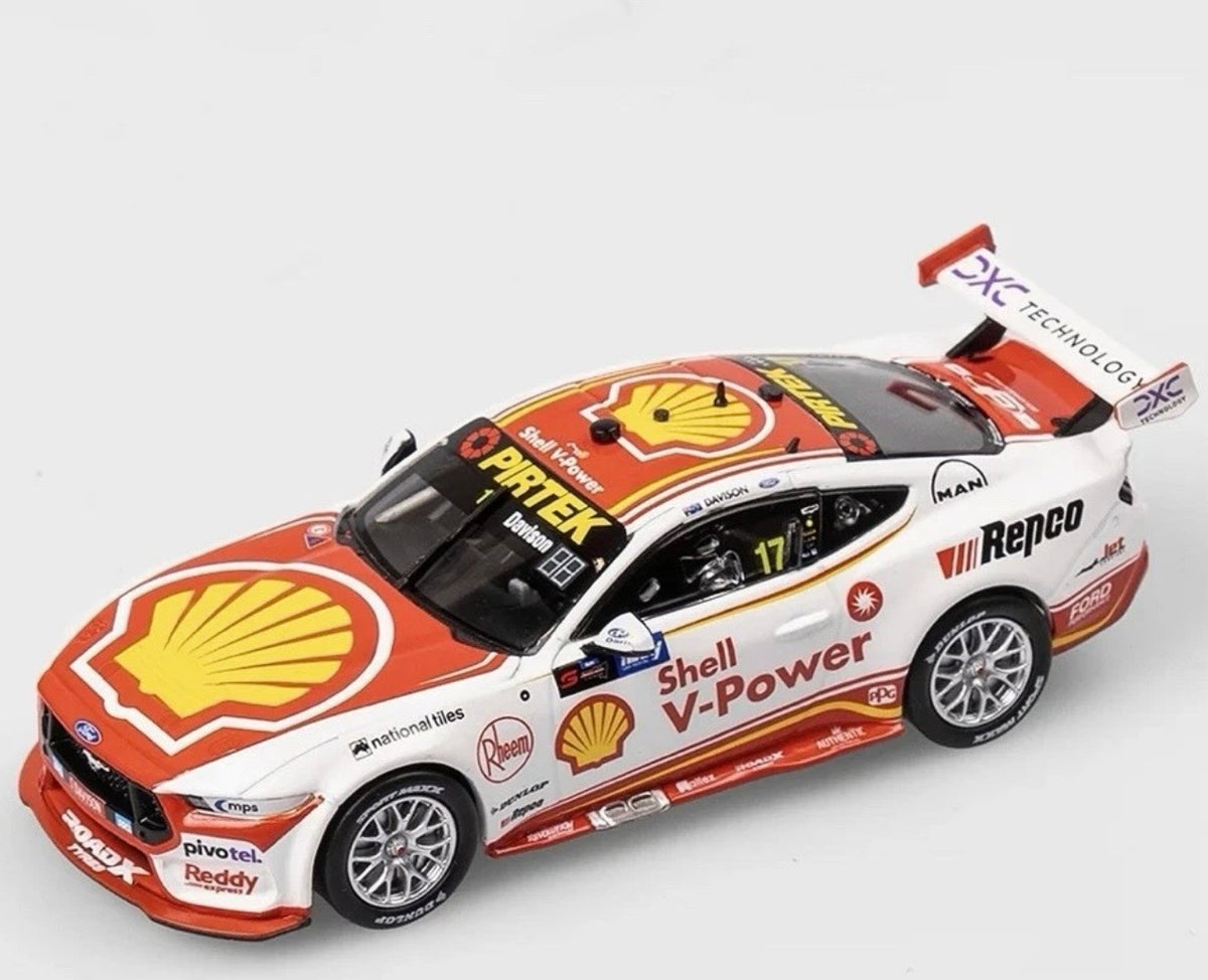 1:43 Shell V-Power Racing Team Will Davison #17 2025 Supercars Championship Season Ford Mustang GT Authentic Collectables