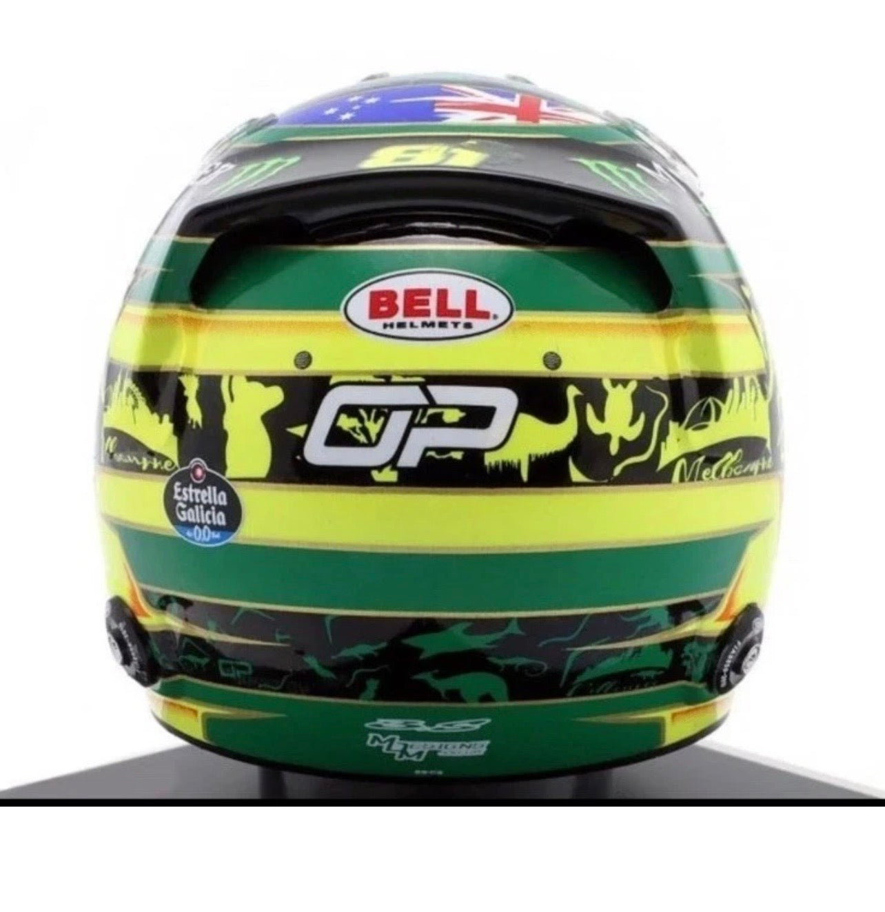 1:5 Oscar Piastri McLaren F1 2025 Australian GP Helmet Spark
