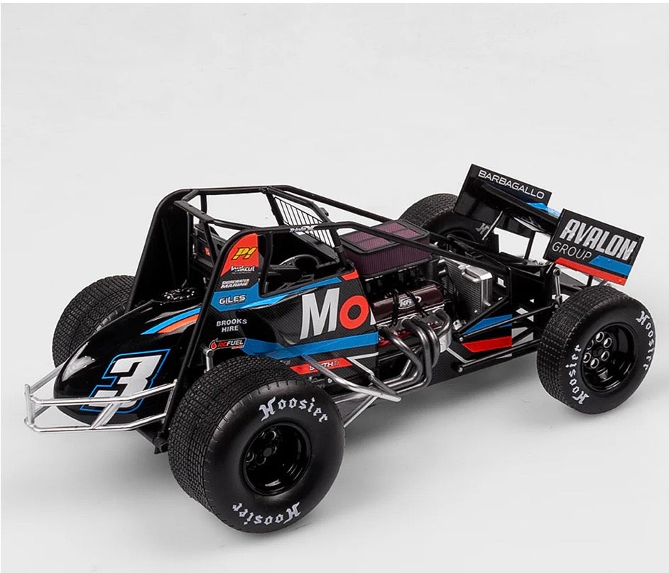 1:18 Williamson Motorsport Callum Williamson #W3 Sprintcar  2024  High Limit International Perth Authentic Collectables
