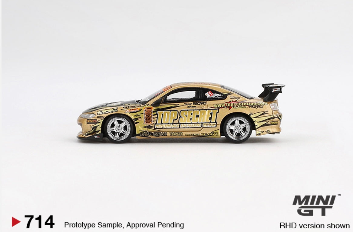 1:64 Nissan Silvia (S15) Top Secret D1 Grand Prix