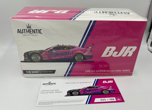 1:18 Chevrolet Camaro ZL1 #14 Bryce Fullwood BJR 2024 Repco Supercars Championship Season Authentic Collectables