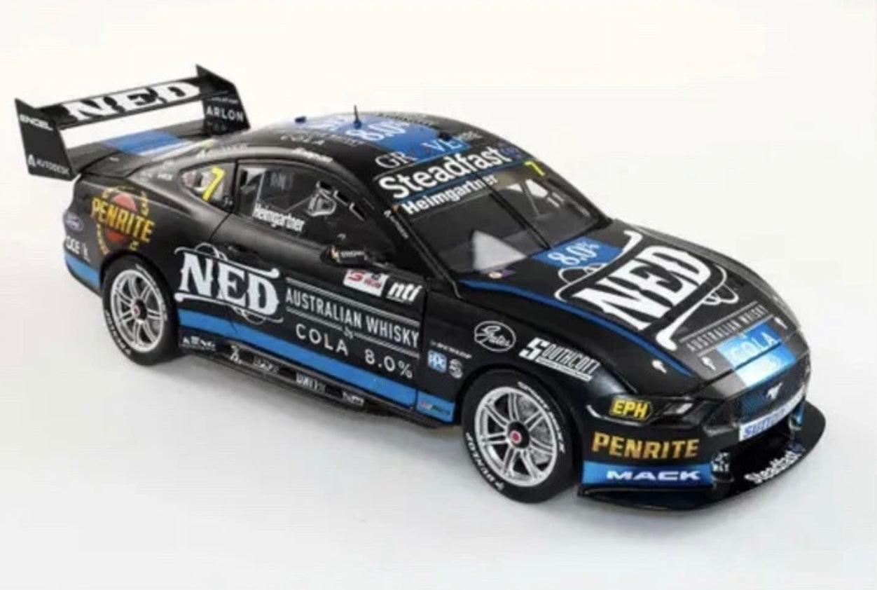 1:43 Andre Heimgartner #7 Ned Racing 2021 NTI Townsville Ford Mustang GT Biante