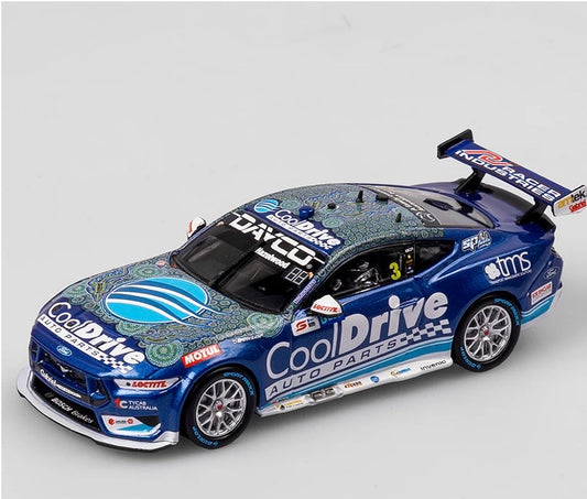 1:43 CoolDrive Racing Todd Hazelwood #3 Ford Mustang GT 2023  Darwin Triple Crown Indigenous Round Authentic Collectables
