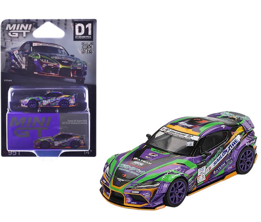 1:64  Toyota GR SUPRA KUHL 2021 D1GP Evangelion Racing  Mini GT 951