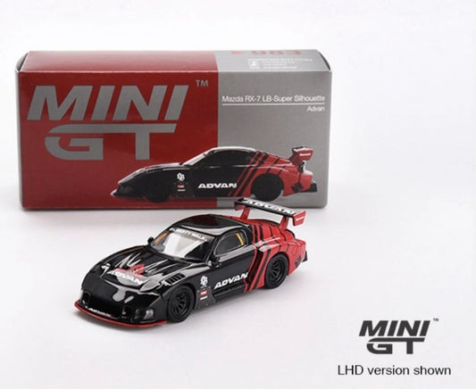 1:64 Mazda RX-7 LB Super Silhouette Advan Mini GT 983