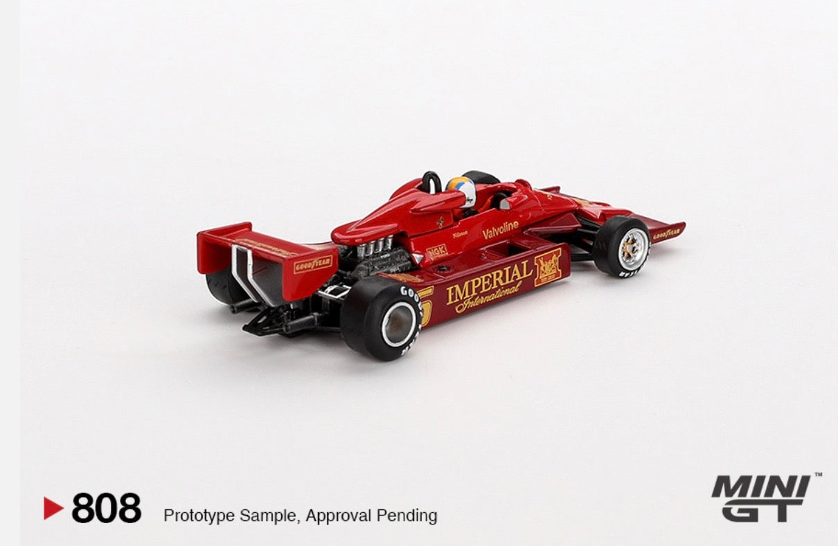 1:64 Lotus 78 Gunnar Nilsson #6 1977 Japanese GP Mini GT 808