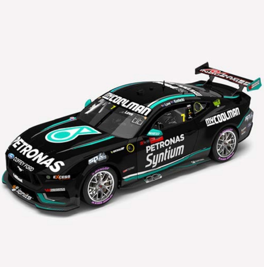 1:43 Ford Mustang GT Jake Kostecki/Aaron Love #7 Blanchard Racing Team 2023 Repco Bathurst 1000 Wildcard Livery Authentic Collectables