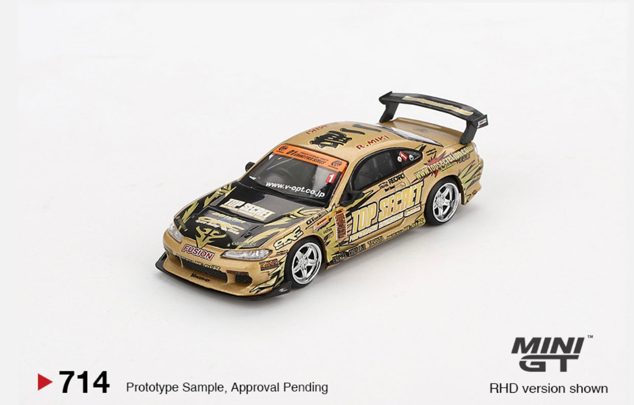 1:64 Nissan Silvia (S15) Top Secret D1 Grand Prix