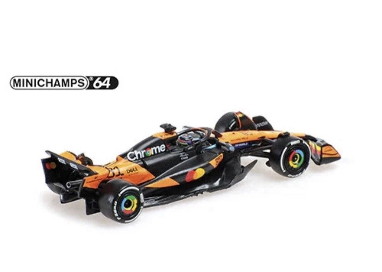 1:64 McLaren Formula1 Team MCL39 #81 Oscar Piastri Winner China GP 2025 Minichamps