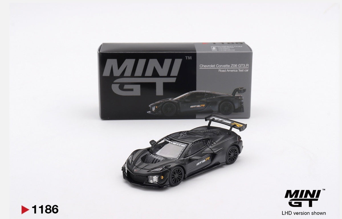 1:64 Chevrolet Corvette Z06 GT3.R Road America Test Car Mini GT 1186