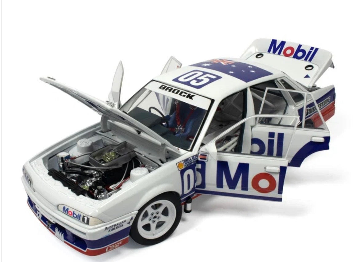1:18 Peter Brock #05 Holden VL Commodore SS Group A 1987 ATCC HDT Mobil 1 Biante
