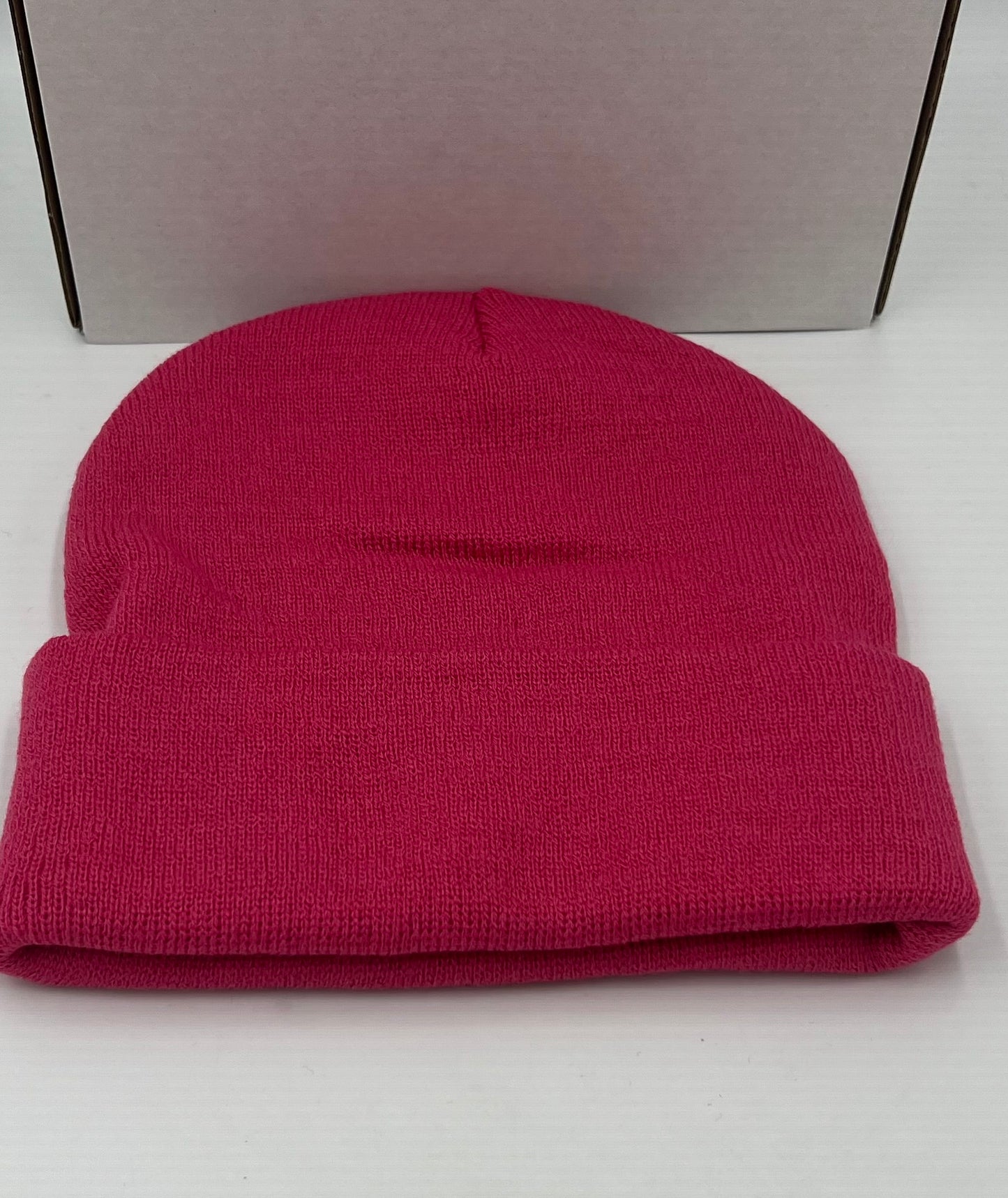 Ford Fairlane Embroidered Beanie Pink