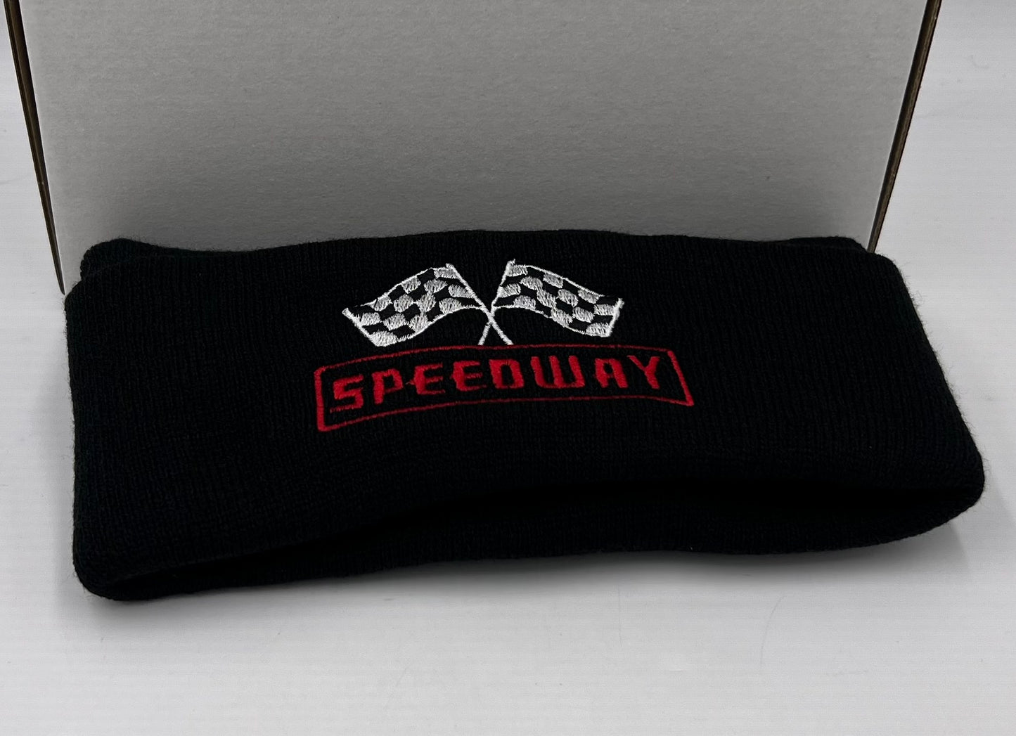 Speedway Embroidered Beanie
