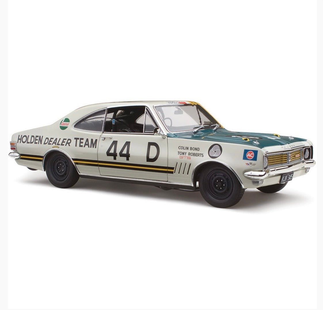 1:18 Holden HT Monaro 1969 Bathurst Winner #44D Bond Roberts Classic Carlectables Pre-Order