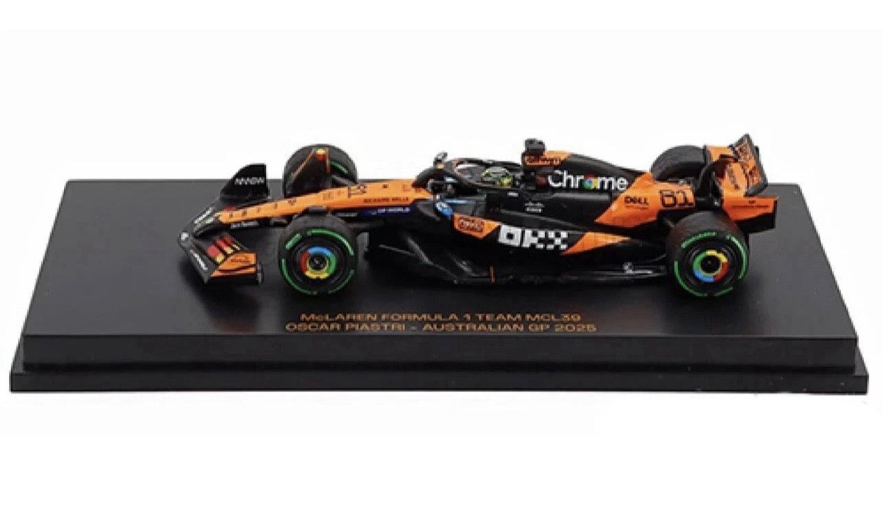1:64 McLaren Formula1 Team MCL39 #81 Oscar Piastri Australian GP 2025 Minichamps