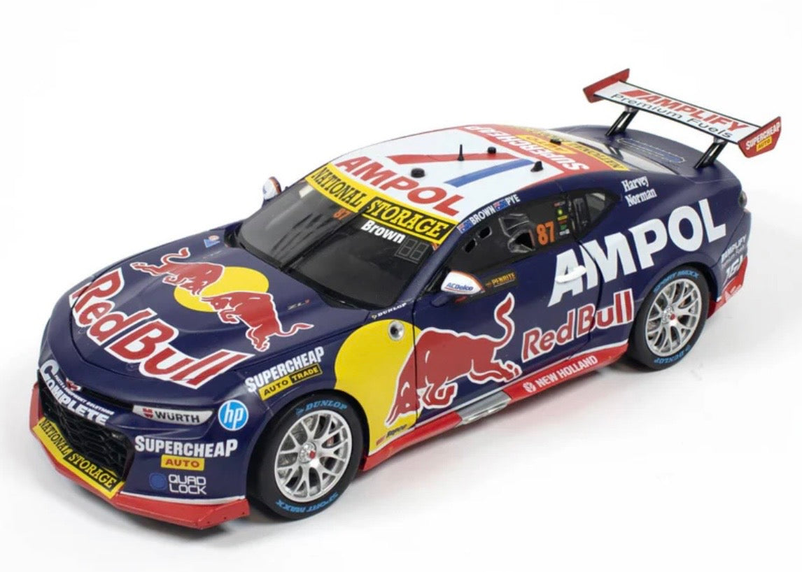 1:18 Chevrolet Camaro Red Bull Ampol Racing Will Brown Scott PYE #87 2024 Penrite Oil Sandown 500 Winner Biante