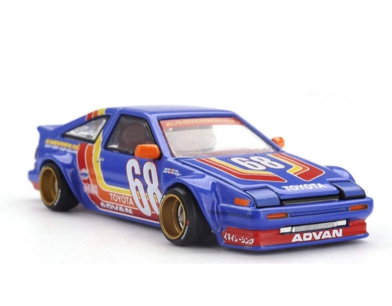 1:64 Toyota AE86 Sprinter Trueno Kaido Racing V1 #196 Kaido House