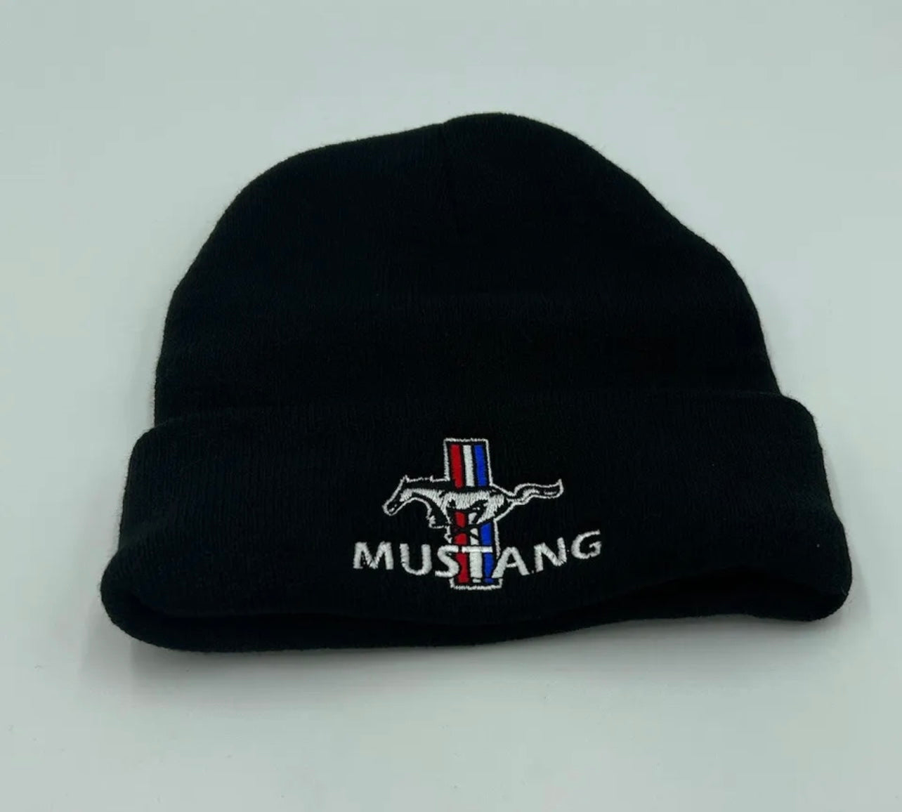 Mustang Embroidered Beanie