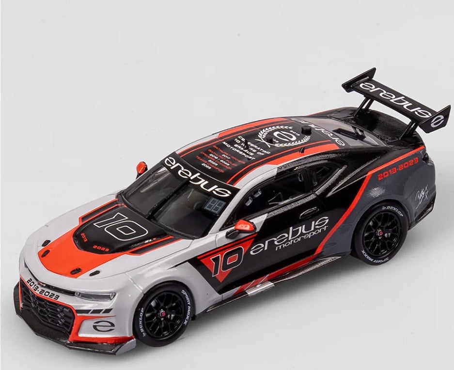 1:43 Erebus Motorsport Chevrolet Camaro ZL1 10th Anniversary Celebration Livery Authentic Collectables