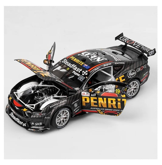 1:18 Ford Mustang GT #19 Matthew Payne 2024 Townsville 500 Winner Penrite Grove