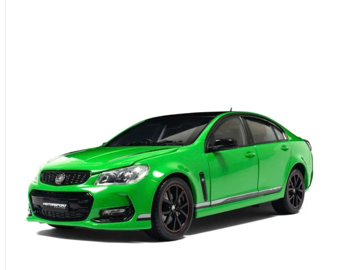 1:18 Holden VFII Commodore Motorsport Edition Spitfire Green Biante