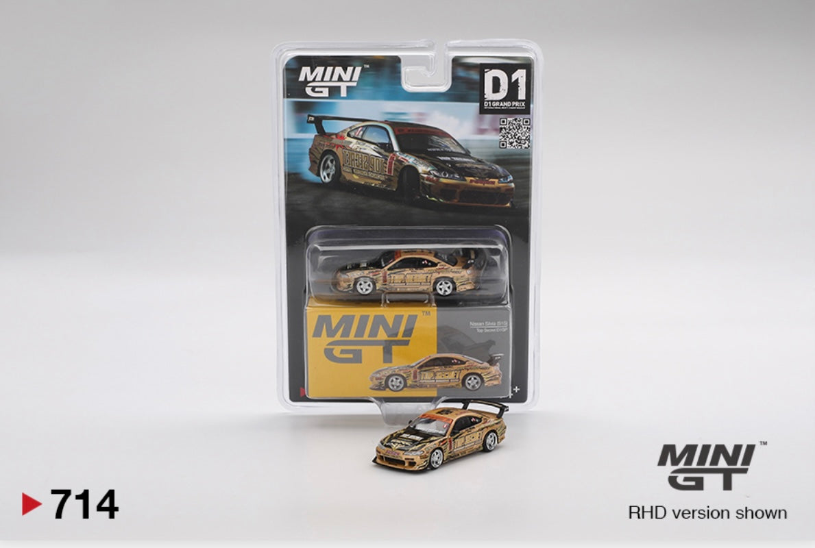 1:64 Nissan Silvia (S15) Top Secret D1 Grand Prix