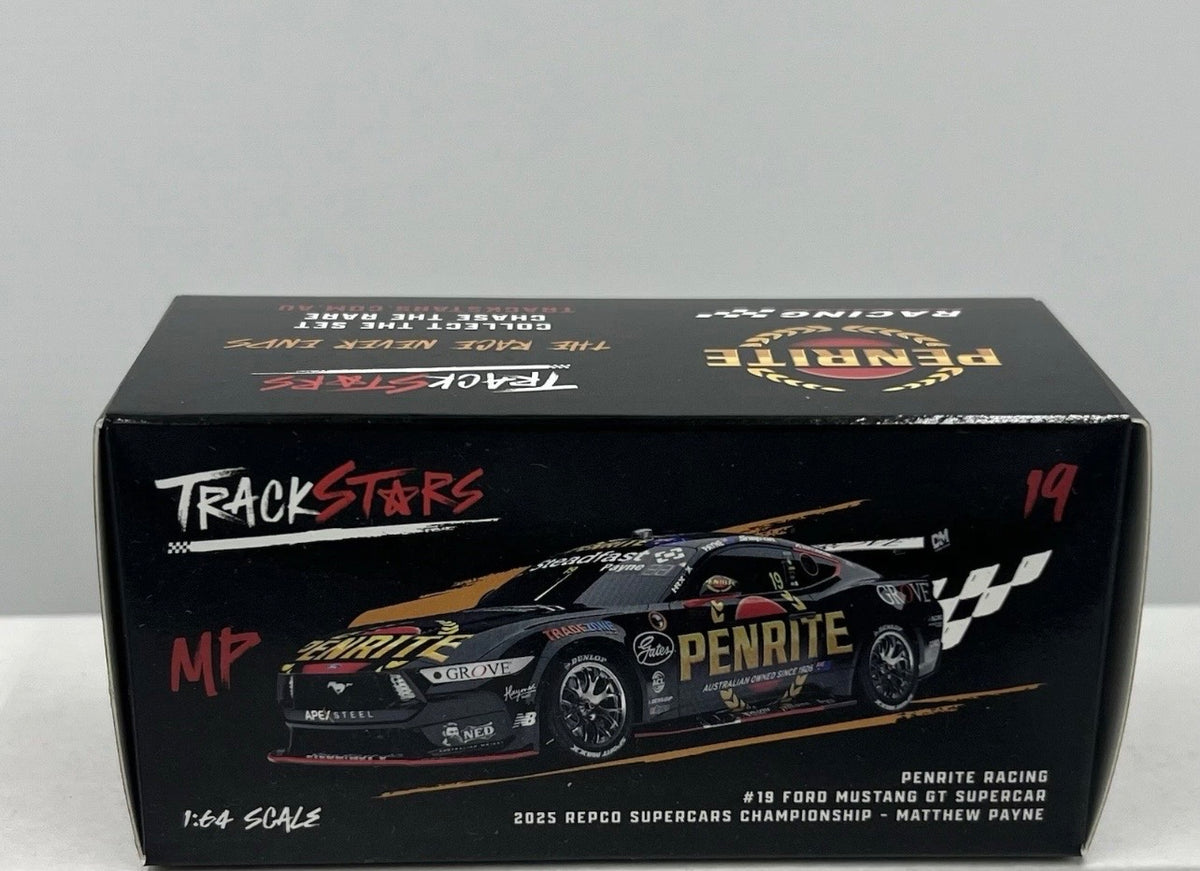 1:64 Matthew Payne #19 Penrite Racing 2025 Season Ford Mustang Trackstars