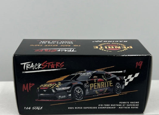 1:64 Matthew Payne #19 Penrite Racing 2025 Season Ford Mustang Trackstars