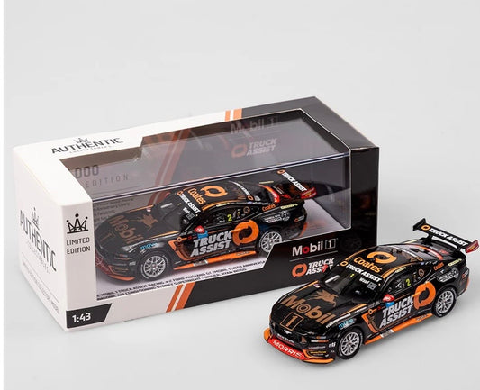 1:43 Ryan Wood Mobil 1 Truck Assist Racing #2 2024 Sydney SuperNight Mobil 50th Anniversary Gold Livery Authentic Collectables