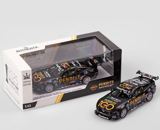 1:43 2025 Bathurst Winner Matthew Payne Garth Tander #100 Penrite Racing Ford Mustang Authentic Collectables